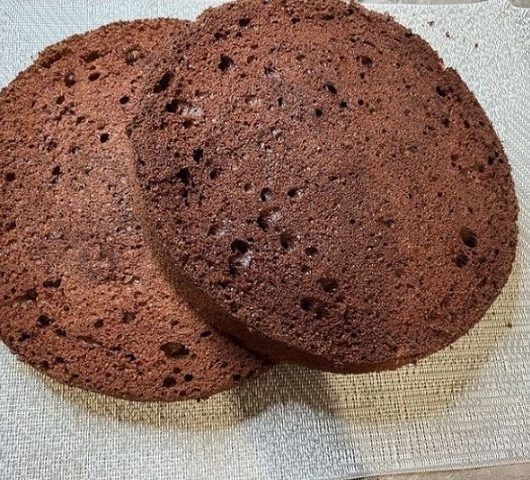 Ароматный шоколадный бисквит – пошаговый рецепт