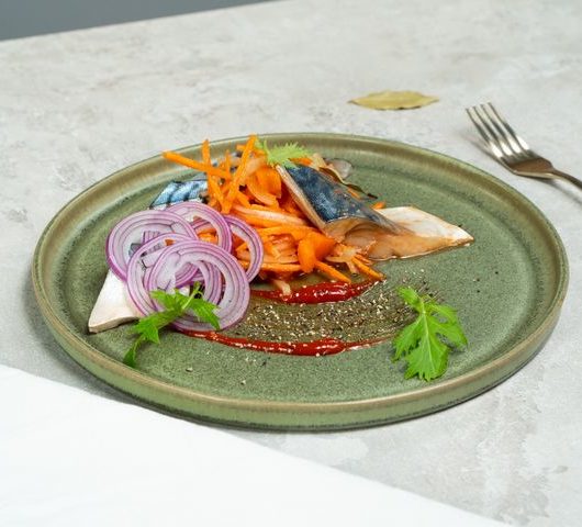 Рыбный салат на зиму из скумбрии – пошаговый рецепт