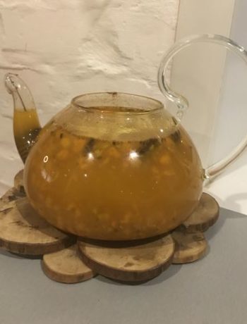 Согревающий облепиховый чай – пошаговый рецепт