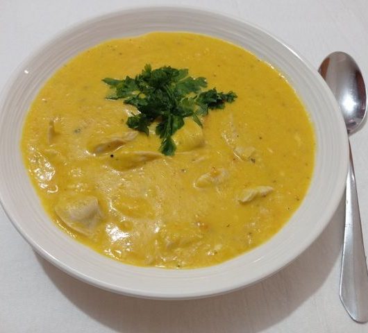 Тыквенно-овощной крем-суп с куриной грудкой – пошаговый рецепт
