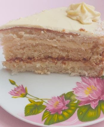 Нежный бисквитный торт из домашнего теста – пошаговый рецепт