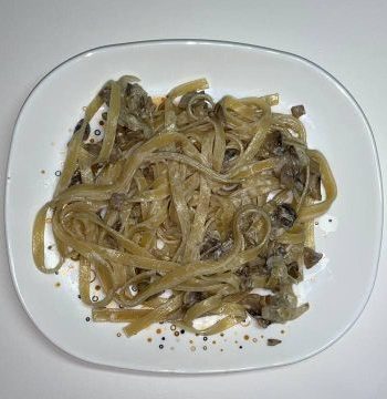 Спагетти с сливочными шампиньонами – пошаговый рецепт