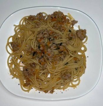 Аппетитные спагетти с мясным фаршем – пошаговый рецепт