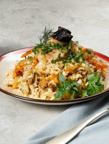 Плов из риса с индейкой – пошаговый рецепт