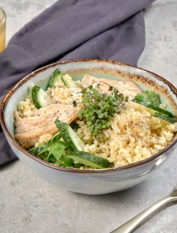 Салат с курицей и булгуром – пошаговый рецепт